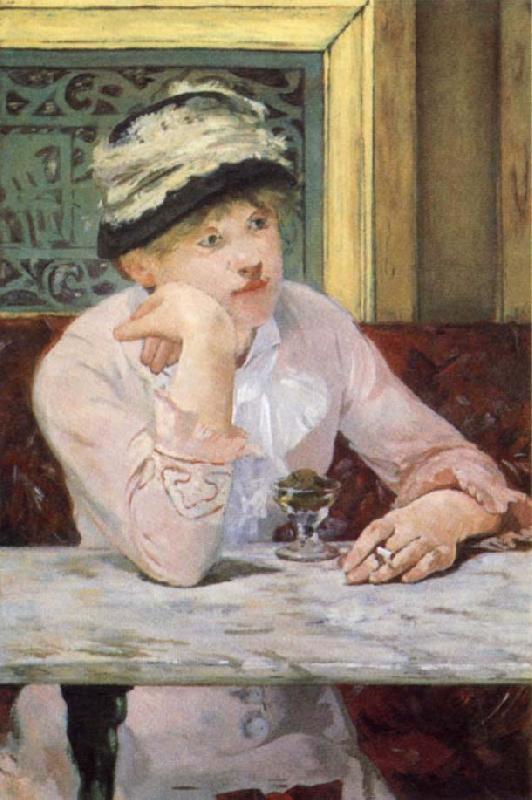 Edouard Manet Plum Brandy France oil painting art